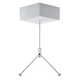 ZSPT2ZE 120, filin de suspension trapézoïdal, baldaquin rectangulaire blanc 1,5m|Ridi-RII0202895