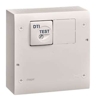 Coffret de communication semi-équipé tél / TV|Hager-HAGTN401