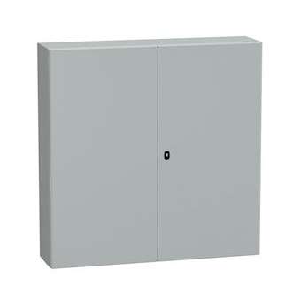 Spacial S3D - H1200xL1200xP300 + châssis plein - 2 portes|Schneider Electric-SCHNSYS3D121230DP