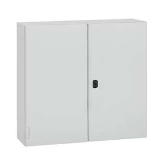 Coffret métal carré Atlantic métal IP55 IK10 - 1200x1200x300mm - RAL7035|Legrand-LEG035594