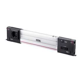 Lampe LED 1200lm-100-240V-dét.+prise - SZ - Éclairage optimal dans l'armoire|Rittal-RIT2500.310