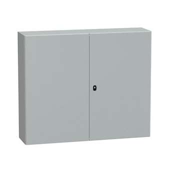 Spacial S3D - H1000xL1200xP300 + châssis - 2 portes|Schneider Electric-SCHNSYS3D101230DP