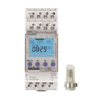 Inter crépus 1 à 99000 lux prog 7 j|Theben-THB1210130