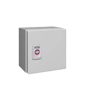 Coffret électrique - KX - acier - 1P - H150 L150 P120 - IP66 - plaque de montage|Rittal-RIT1553.000