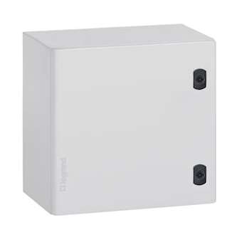 Coffret métal carré Atlantic métal IP66 IK10 - 800x800x250mm - RAL7035|Legrand-LEG035515