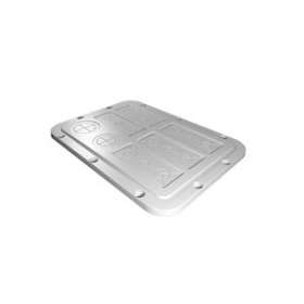 Plaque passe câbles - AX - plastique - L301 P221 - préestempée - coffret AX -T5|Rittal-RIT2565.200