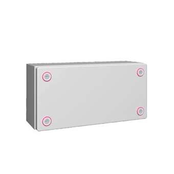 Boîtier jonction - KX - acier - H150 L300 P120 - IP66 - sans plaque passe-câbles|Rittal-RIT1501.000