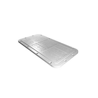 Plaque passe câbles - AX - plastique - L436 P221 - préestempée - coffret AX - T7|Rittal-RIT2567.200