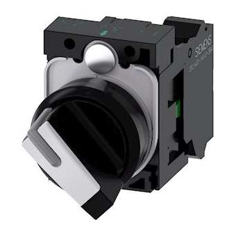 COMMUT. MANETTE, O-I, NOIR, BLANC|Siemens Industries et Infrastructures-SIE3SU1100-2BF60-3BA0