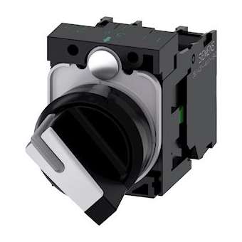 COMMUT. MANETTE, O-I, NOIR, BLANC|Siemens Industries et Infrastructures-SIE3SU1100-2BF60-1MA0