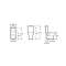 access cuvette sortie verticale avec fixations blanc|Roca france-ROAA342237000