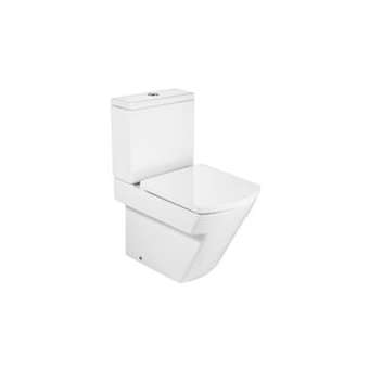 cuvette adossee au mur duale 60 cm +coude evac.+fix blanc|Roca france-ROAA342628000