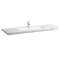 living square lavabo 180 cm