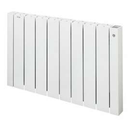 Volga Plus EL, Régul.digitale+oeil NF, Blanc RAL 9010, 1500W, H575 mm / L928 mm|Acova-ACATAMH150093CF