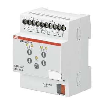 Mod. 2 S. Stores avec Cde Manu. et Détec. Mouv. 230VACMrd|ABB-ABB588378