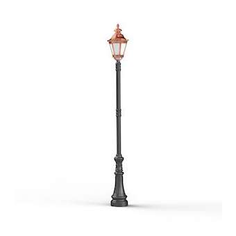 Citadelle N° 5 led 70w 4000DEGk Cuivre patiné sans vernis 083|Roger Pradier-PRR116039083