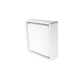 FRAME SQUARE hublot design blanc LED 6W 3000K classe II IP66|Sg lighting-NOL605241