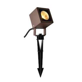 NAUTILUS 10, projecteur extérieur, carré, rouille, LED, 8,5W, 3000K, IP65|SLV-DC51001937