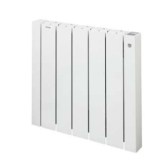 Volga Plus EL, Régul.digitale+oeil NF, Blanc RAL 9010, 1000W, H575 mm / L628 mm|Acova-ACATAMH100063CF