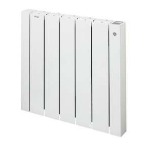 Volga Plus EL, Régul.digitale+oeil NF, Blanc RAL 9010, 1000W, H575 mm / L628 mm|Acova-ACATAMH100063CF