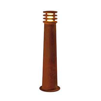 RUSTY 70, borne extérieure, rouille, E27, 11W max, IP55|SLV-DC5229021