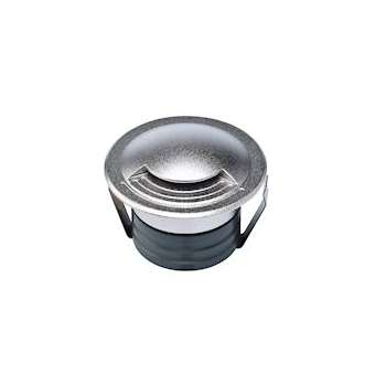 TITAN 1 SLIM - 230 déflecteur simple inox percée 3000K 3,5W|Europole-POL51082DSIN
