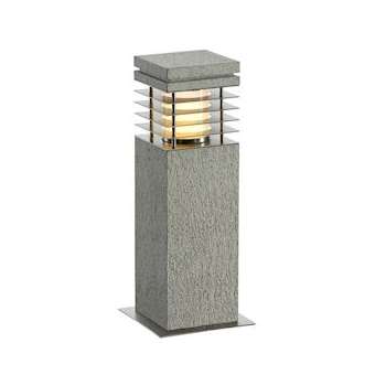 ARROCK GRANITE 40, borne, granit, poivre & sel, E27, max. 15W|SLV-DC5231410