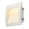 DOWNUNDER OUT L, encastré mural extérieur, blanc, LED, 4W, 3000K, IP55