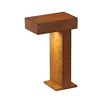 RUSTY PATHLIGHT, borne extérieure, fonte rouillée, GX53/TCR-TSE, 9W max, IP44|SLV-DC5230090