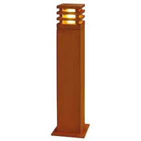 RUSTY 70, borne extérieure, fonte rouillée, E27, 11W max, IP55|SLV-DC5229421