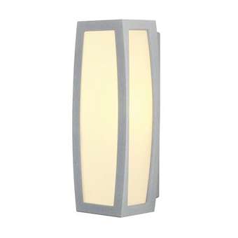 MERIDIAN BOX SENSOR, applique, gris, E27, max 25W, détecteur de mouvement|SLV-DC5230084