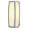 MERIDIAN BOX SENSOR, applique, gris, E27, max 25W, détecteur de mouvement|SLV-DC5230084