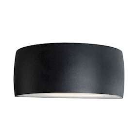 VASA graphite 8,5W LED mod.s 2x547 lm 3000K classe I IP65|Norlys-NOS128GR