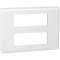 Plaque Mosaic 2x6 modules - blanc|Legrand-LEG078836