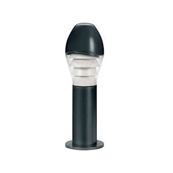 NEWAY - Borne Ext. IP65 IK07, graphite, E27 57W max., lampe non incl., haut.45cm|Aric-ARI4020