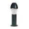 NEWAY - Borne Ext. IP65 IK07, graphite, E27 57W max., lampe non incl., haut.45cm|Aric-ARI4020