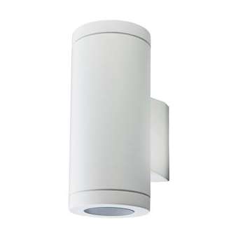 METRO applique cylindrique blanc 2xGU10 classe II IP65|Sg lighting-NOL611692