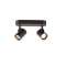 HELIA, Double applique/plafonnier, noir, LED 18W 3000K, 35DEG|SLV-DC5156510