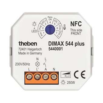 Télévariateur universel mural dimax 544 plus NFC|Theben-THB5440001