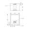 Cuve ceramique faculte 60 x 50|Sanifirst-SAN76221