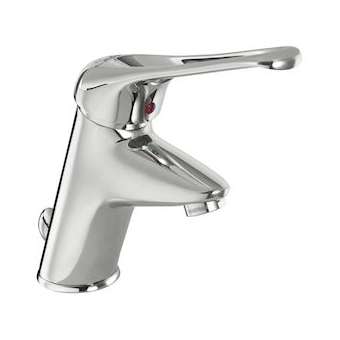 Mitigeur de lavabo bec fixe h 78,5 mm manette ajourée avec vidage|Sanifirst-SAN75608