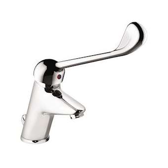 Mitigeur de lavabo bec fixe h 78,5 mm commande coude avec vidage|Sanifirst-SAN75610