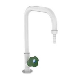 Colonne à 1 robinet sur table s200 embout fixe|Sanifirst-SAN76807