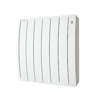 Taiga EL, régulation digitale, Blanc RAL 9010, 1000W, H 576 mm / L 569 mm|Acova-ACATAKE100057CF