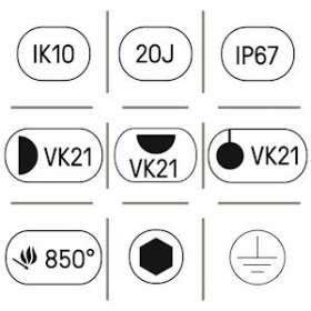 Fila 2 70 GRD 2 modules LLC1300 4000K - 690 mm|Securlite-LON73407400