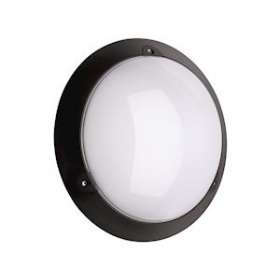 Voila Start Noir 1 x 60 W halo. 23 W CFLi E27 S/L + détecteur avec visserie stan|Securlite-LON100020119702