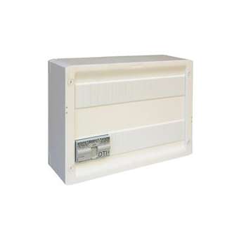 Coffret Basique Grade 2 TV Drivia 18 - 4xRJ45 STP + répartiteur TV 2 sorties|Legrand-LEG418248