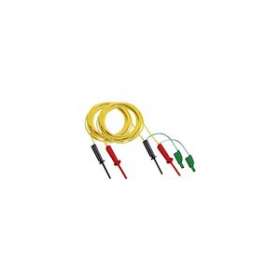Jeu de câbles de sécurité blindés, longueur 15 m pour MI3210 et MI 3202|Sefram instruments-FR4S2030