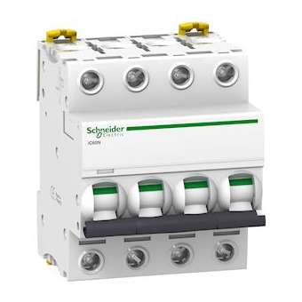 Acti9, iC60N disjoncteur 4P 20A courbe C|Schneider Electric-SCHA9F77420