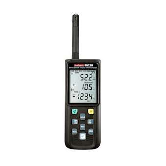Thermomètre hygromètre portable.Thermocouple K,J,E,T,N,R,S.Humidité 0 à 100%.|Sefram instruments-FR4SEFRAM9822B